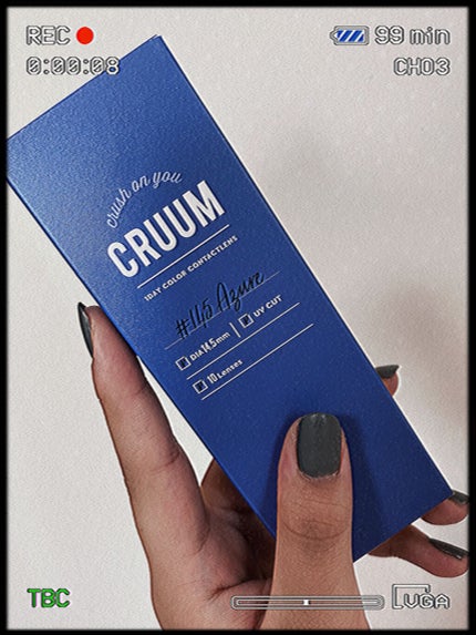 CRUUM 1day/CRUUM/ワンデー(1DAY)カラコンを使ったクチコミ(1枚目)
