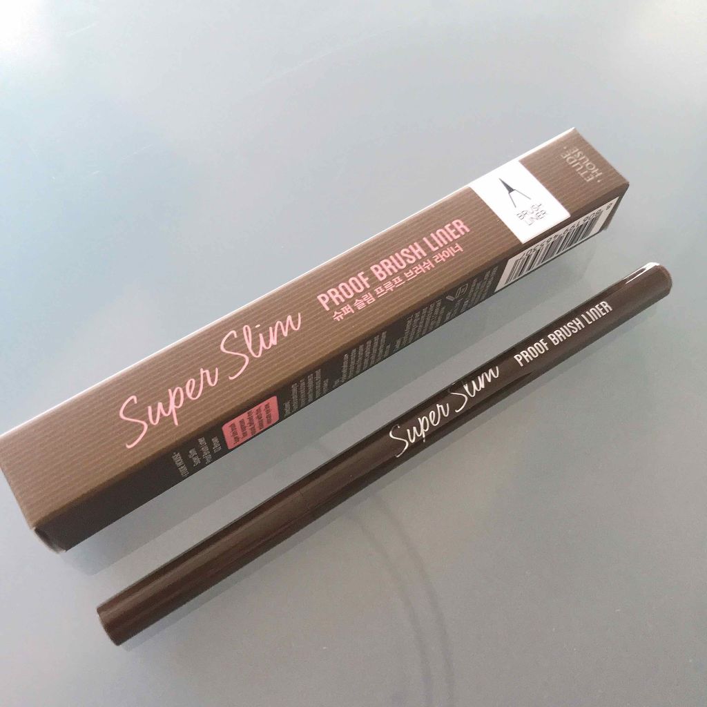 スーパースリム プルーフペンシルライナー/ETUDE/ペンシルアイライナーを使ったクチコミ（1枚目）