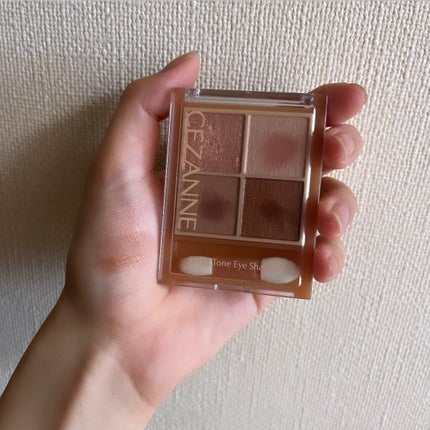 ベージュトーンアイシャドウ/CEZANNE/アイシャドウパレットを使ったクチコミ(3枚目)