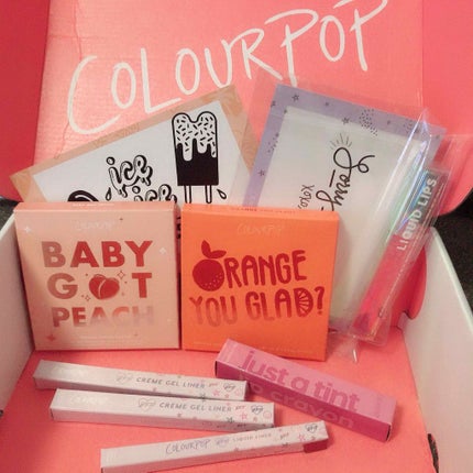 ORANGE YOU GLAD/ColourPop/アイシャドウパレットを使ったクチコミ(4枚目)