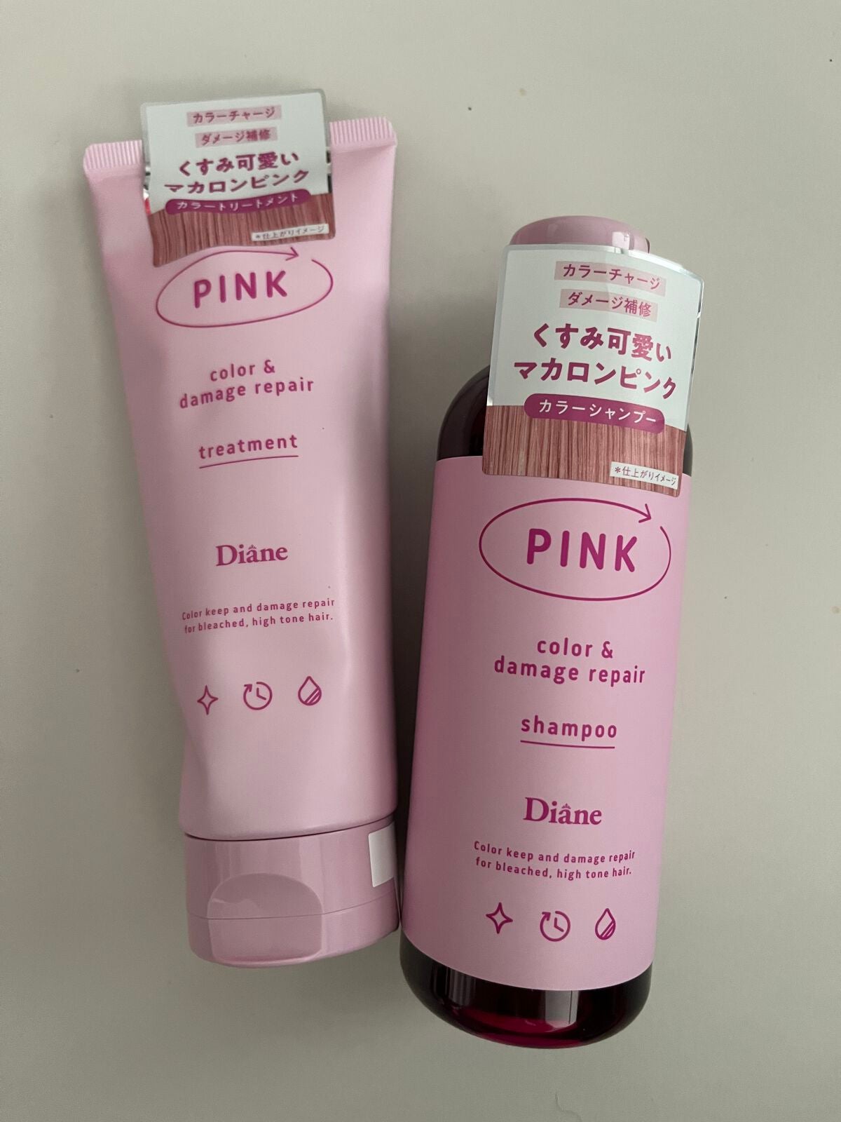 カラーシャンプー&トリートメント/ダイアン/市販シャンプーを使ったクチコミ(1枚目)