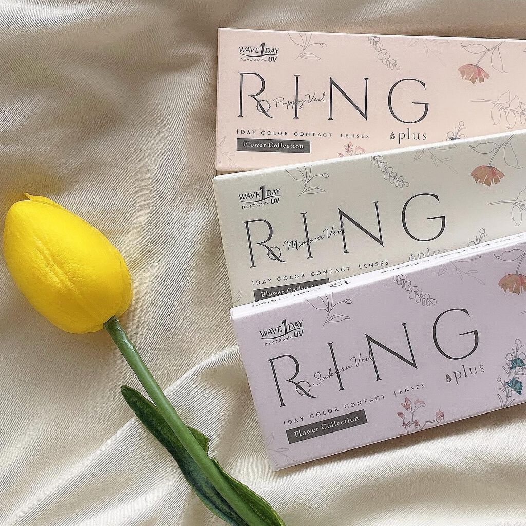 WAVEワンデー UV リング プラス フラワーコレクション/WAVE/ワンデー(1DAY)カラコンを使ったクチコミ(3枚目)