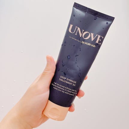 ディープダメージトリートメントEX/UNOVE/洗い流すヘアトリートメントを使ったクチコミ(1枚目)