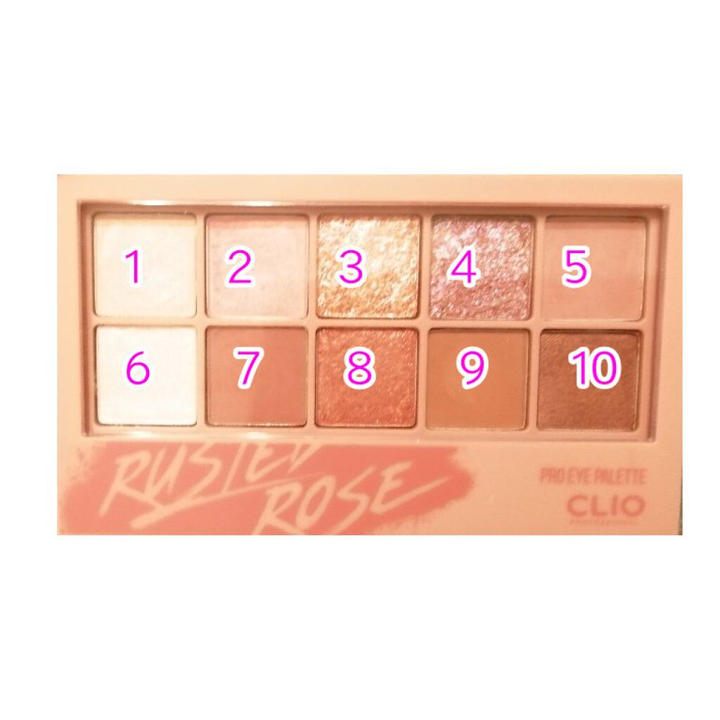 プロ アイ パレット/CLIO/アイシャドウパレットを使ったクチコミ（2枚目）