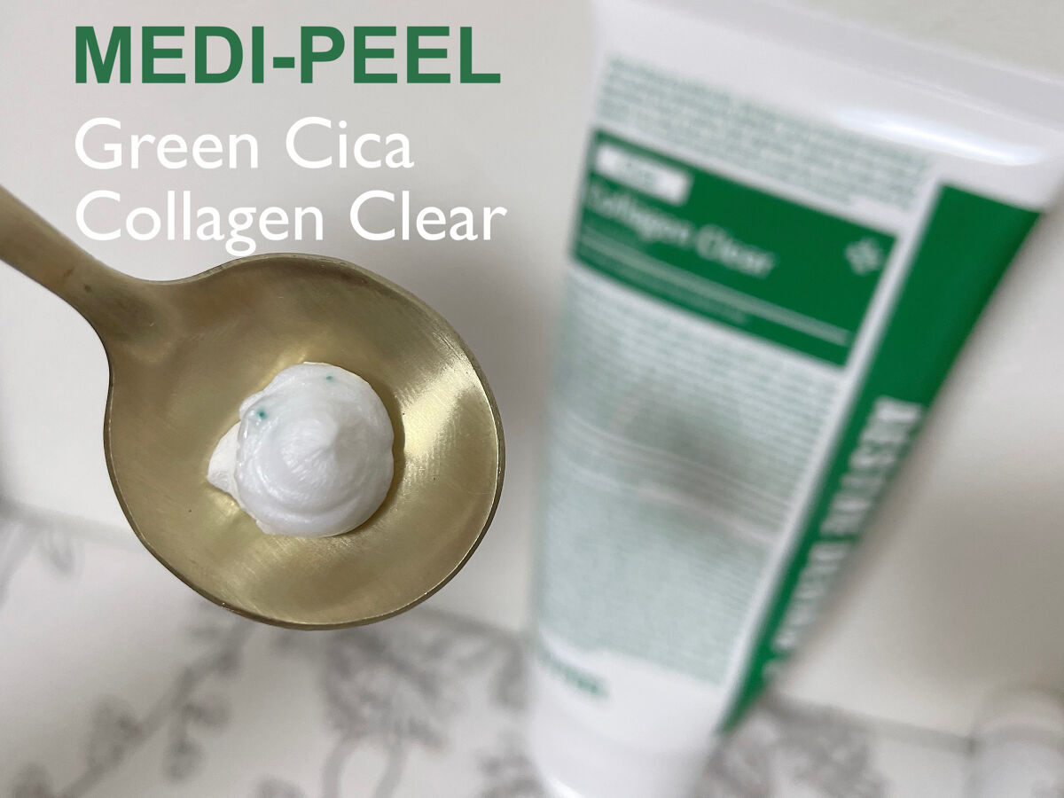 グリーンシカコラーゲンクリア/MEDIPEEL/洗顔フォームを使ったクチコミ（2枚目）