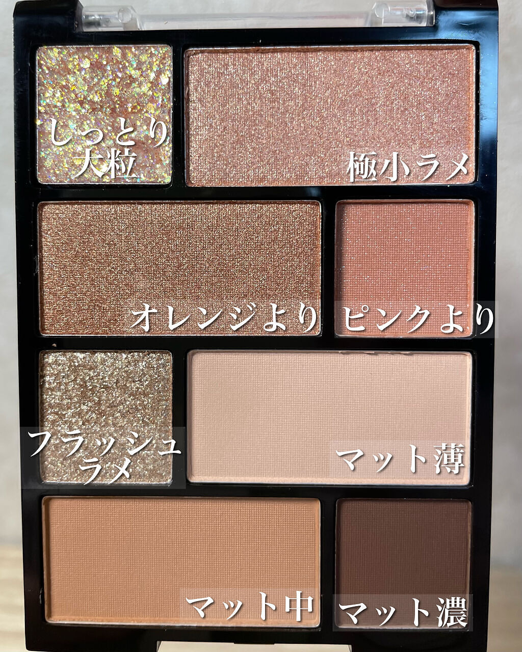 アイシャドウパレット/U R GLAM/アイシャドウパレットを使ったクチコミ（3枚目）