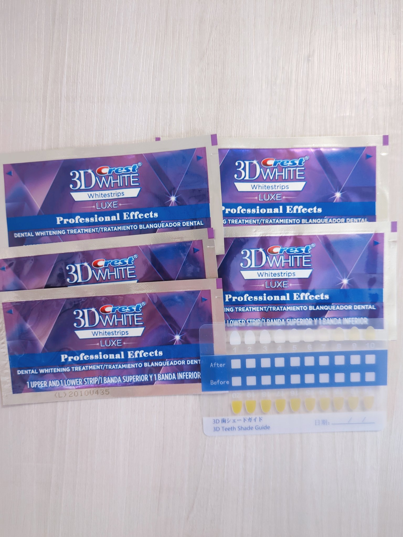 クレスト3Dホワイトニング ホワイトストリップ プロフェッショナル エフェクツ/クレスト/その他オーラルケアを使ったクチコミ（1枚目）