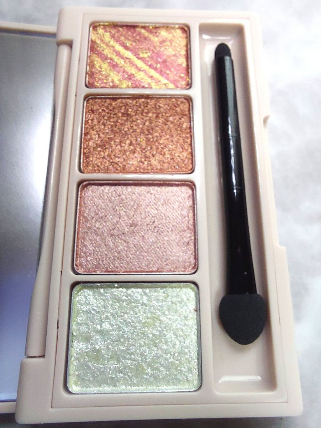 足しパレ/Fujiko/アイシャドウパレットを使ったクチコミ（3枚目）