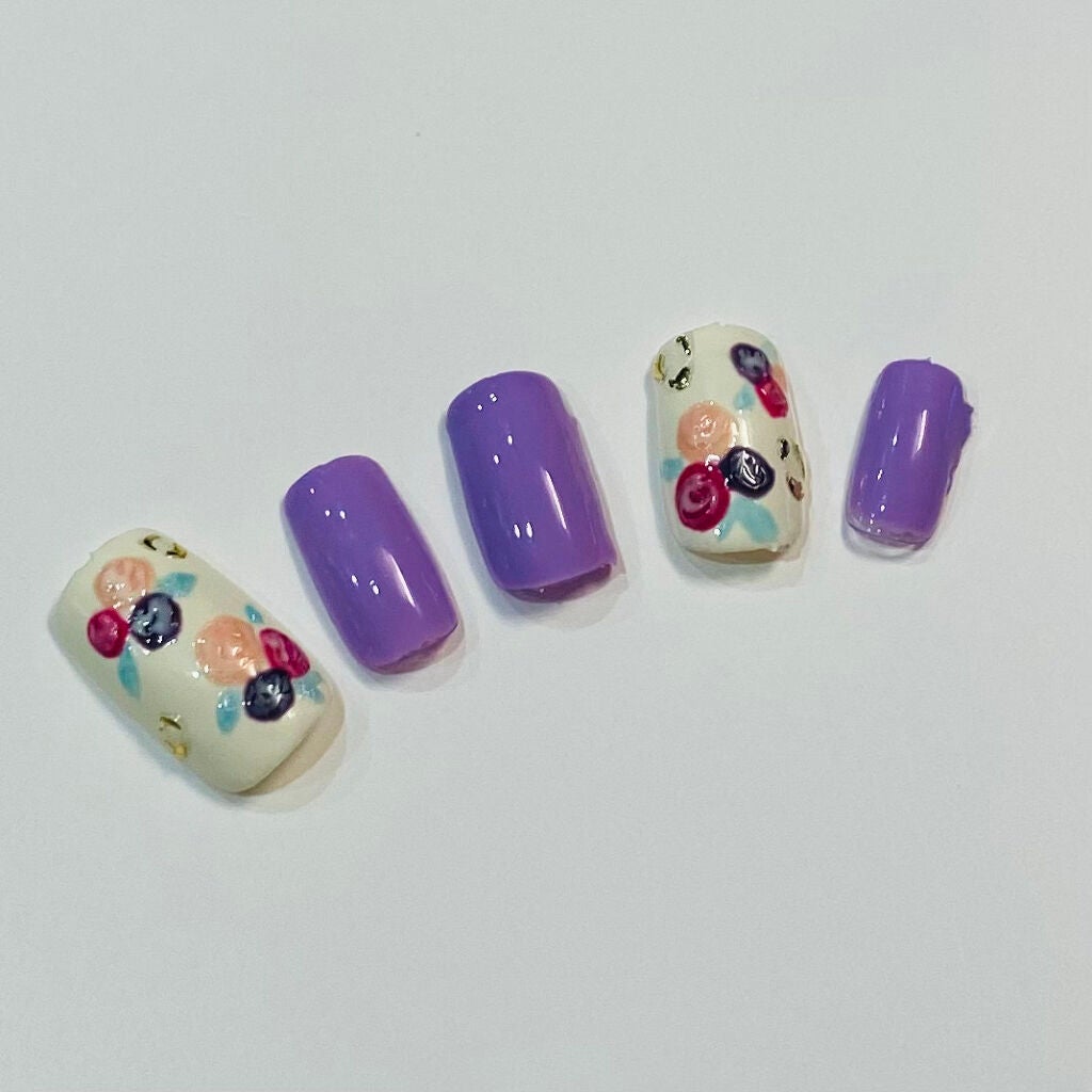 ジェルネイル(ライト対応)/セリア/ジェルネイルを使ったクチコミ(2枚目)