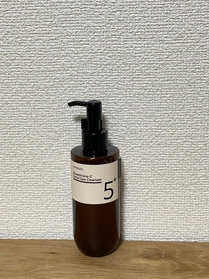 5番 白玉グルタチオンCアロママッサージクレンジング/numbuzin/オイルクレンジングを使ったクチコミ(1枚目)