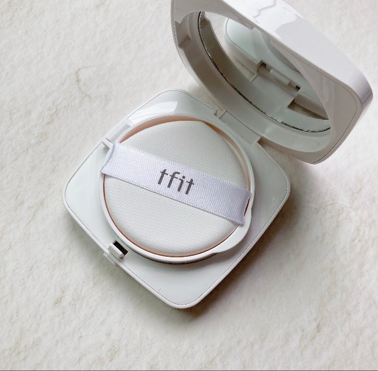 レイヤリングフィットカバークッションEX/TFIT/クッションファンデーションを使ったクチコミ(4枚目)