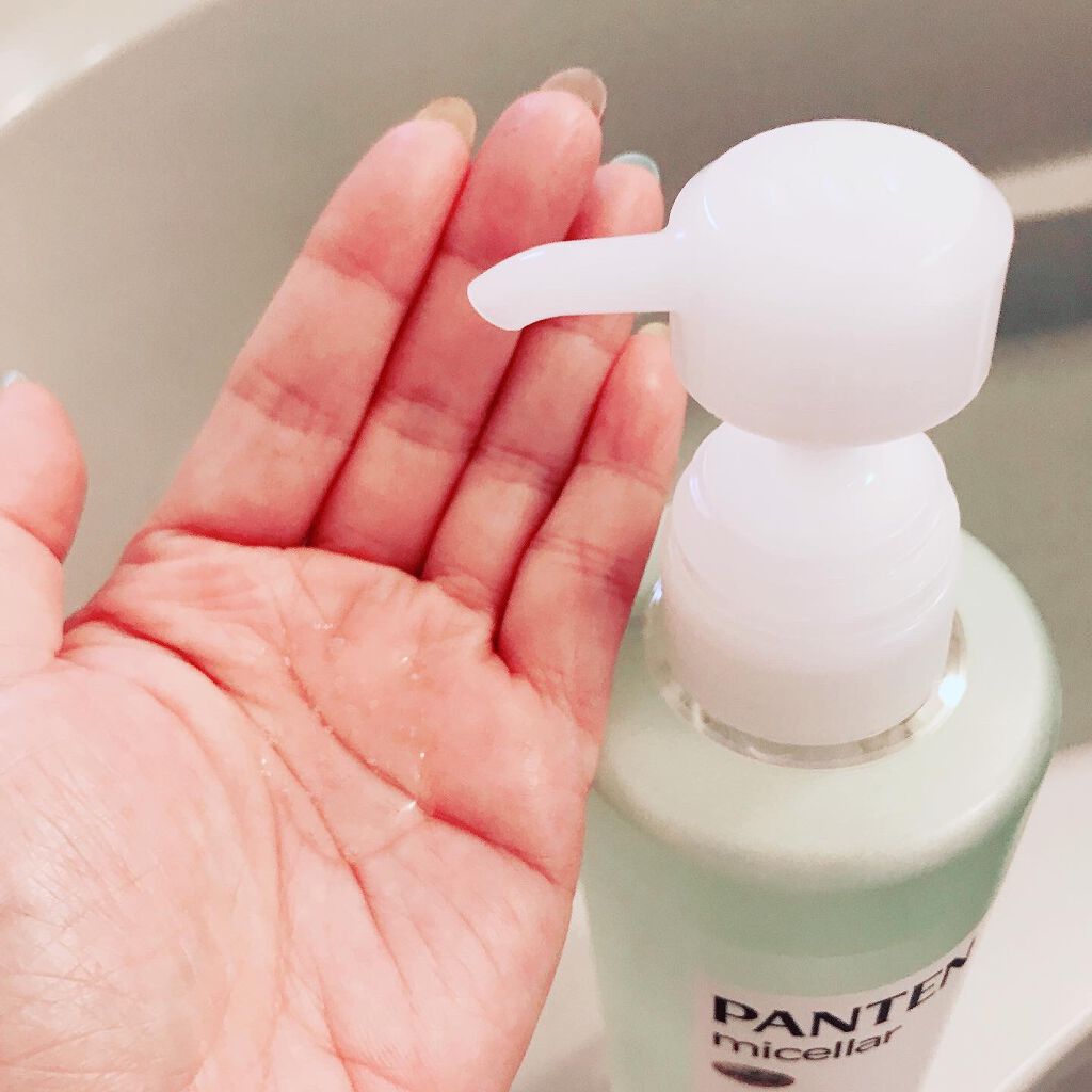 PRO-V ミセラー ピュア&モイスト ノンシリコンシャンプー/トリートメント/パンテーン/市販シャンプーを使ったクチコミ(2枚目)