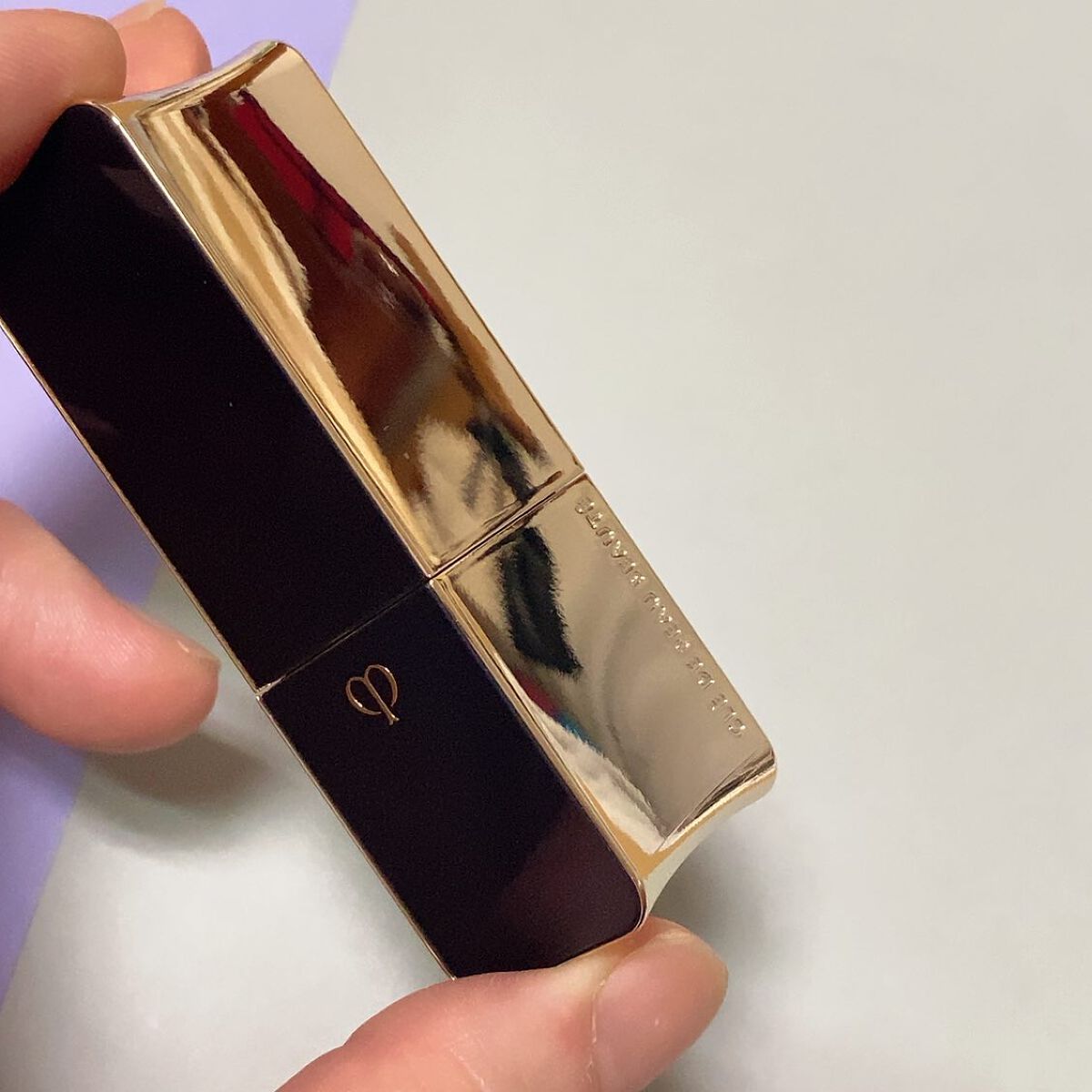 ルージュアレーブル 12 Power Mauve/クレ・ド・ポー ボーテ/口紅を使ったクチコミ（2枚目）