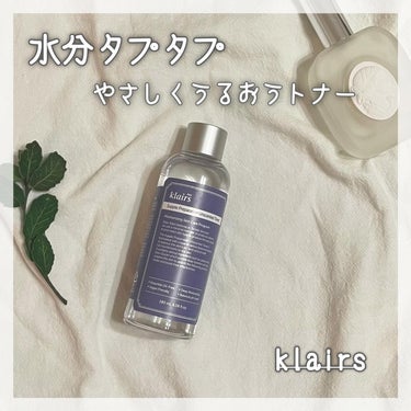 Klairs サプルプレパレーションアンセンテッドトナー(180ml)のクチコミ「お肌を水分タプタプに🫧
╋━━━━━━━━━━━━━━━━━╋

klairsの敏感肌のために.....」（1枚目）