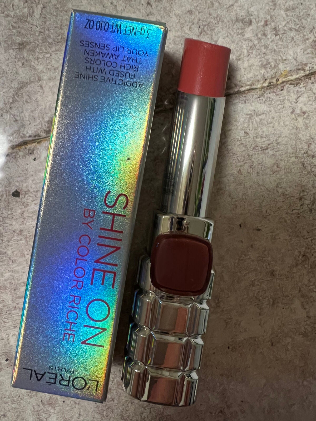 シャインオン/ロレアル パリ/口紅を使ったクチコミ(2枚目)