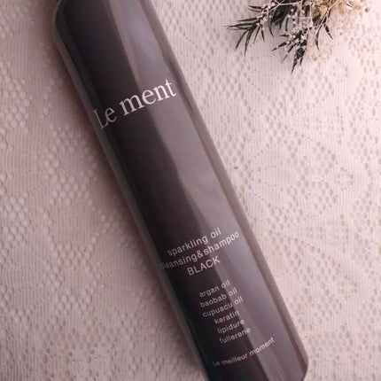 ルメント スパークリングオイル クレンジング&シャンプー/Le ment/市販シャンプーを使ったクチコミ(3枚目)