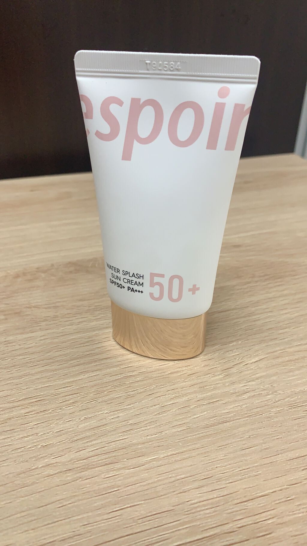 ウォータースプラッシュサンクリーム/espoir/日焼け止め・UVケアを使ったクチコミ（1枚目）