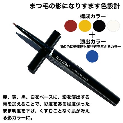 シャドウジェルライナー/KANEBO/ジェルアイライナーを使ったクチコミ(3枚目)