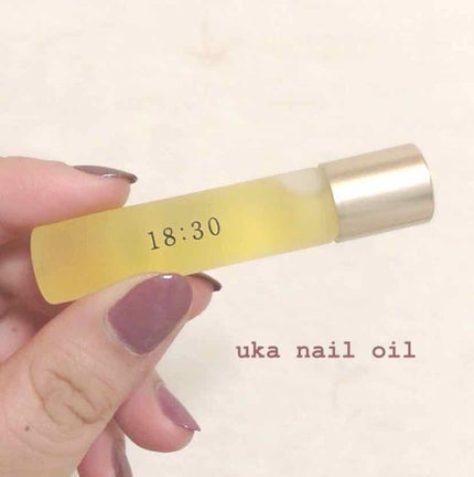ネイルオイルイチハチサンゼロ/uka/ネイルオイル・トリートメントを使ったクチコミ(1枚目)