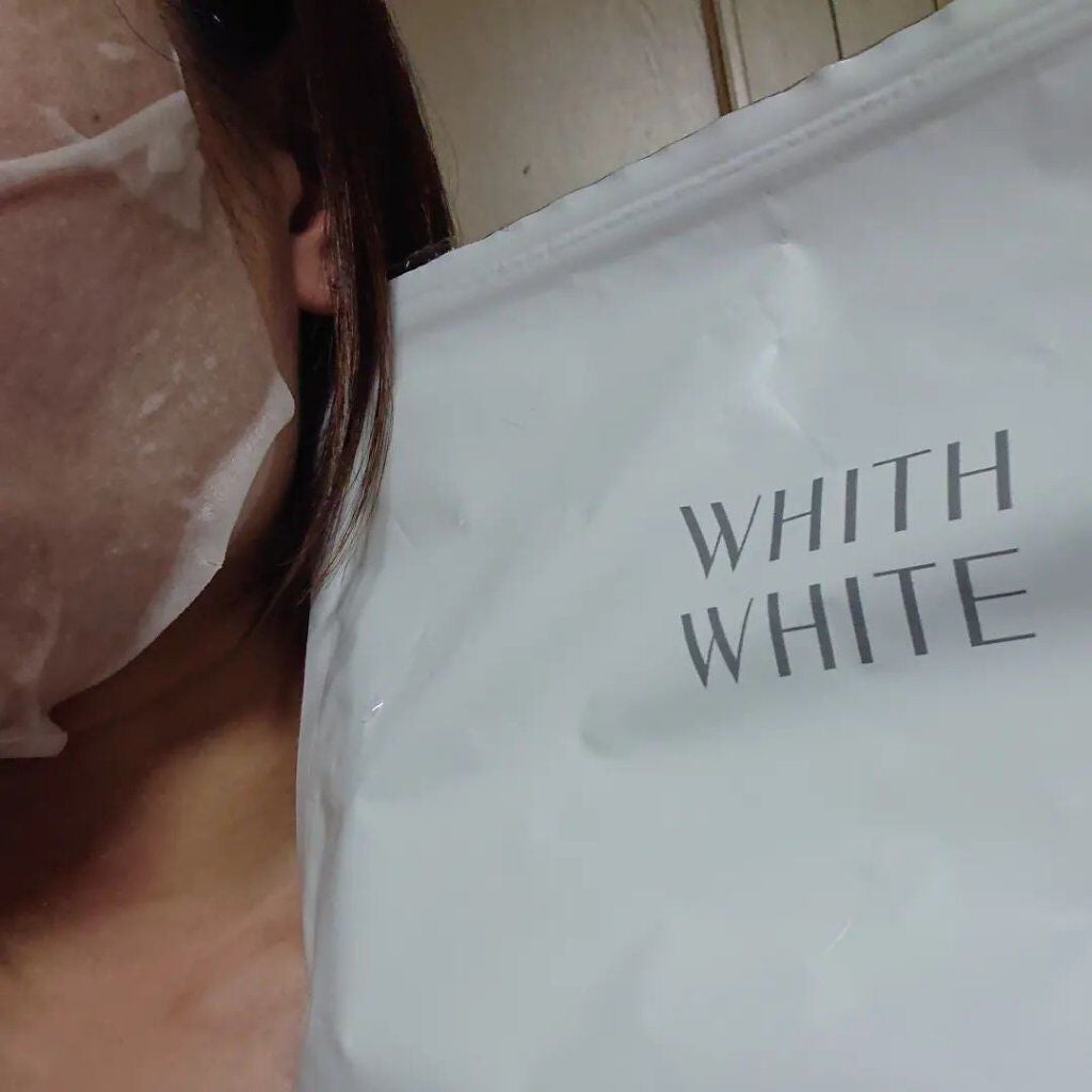 フェイスマスク/WHITH WHITE/シートマスク・パックを使ったクチコミ(4枚目)