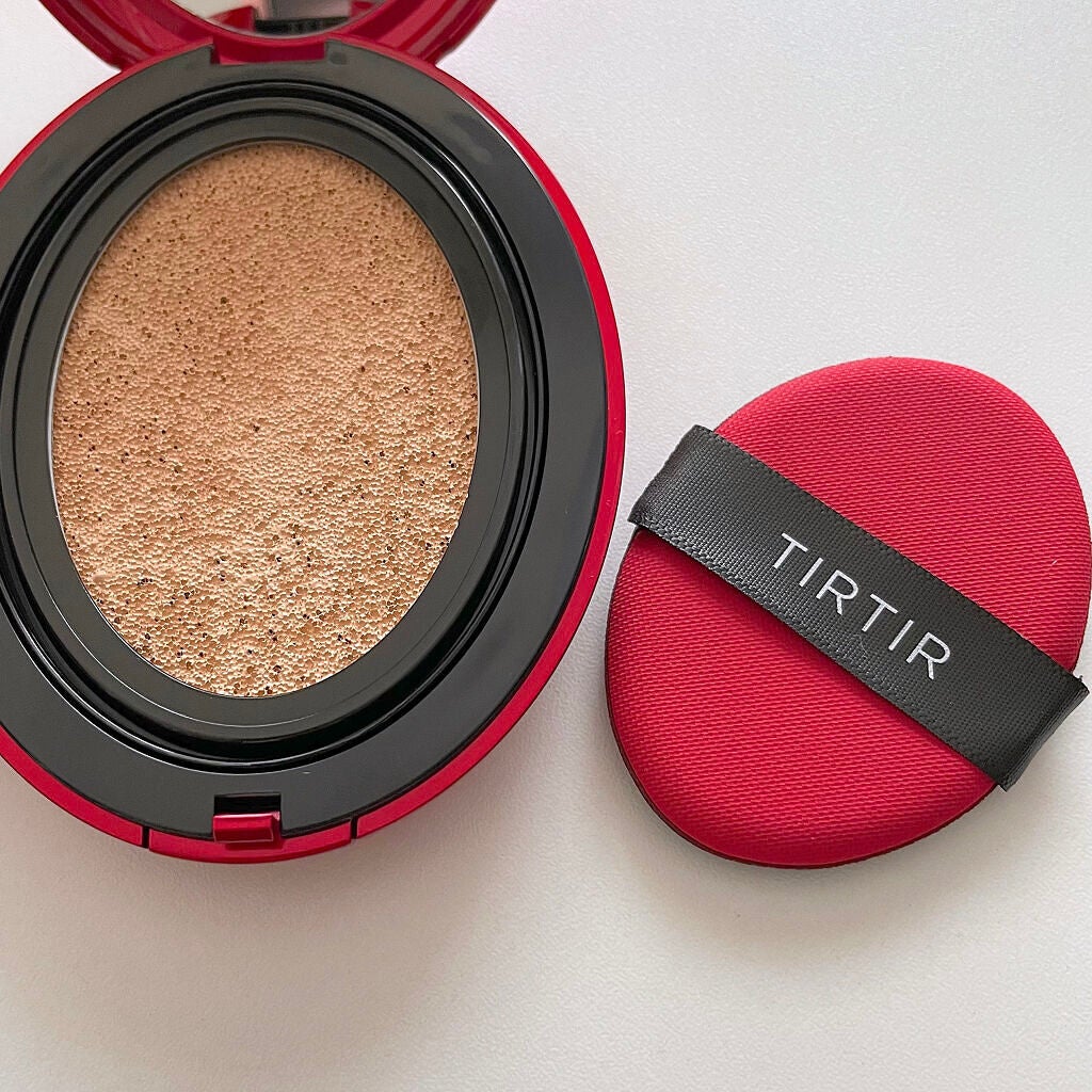 マスク フィット レッド クッション/TIRTIR(ティルティル)/クッションファンデーションを使ったクチコミ(2枚目)