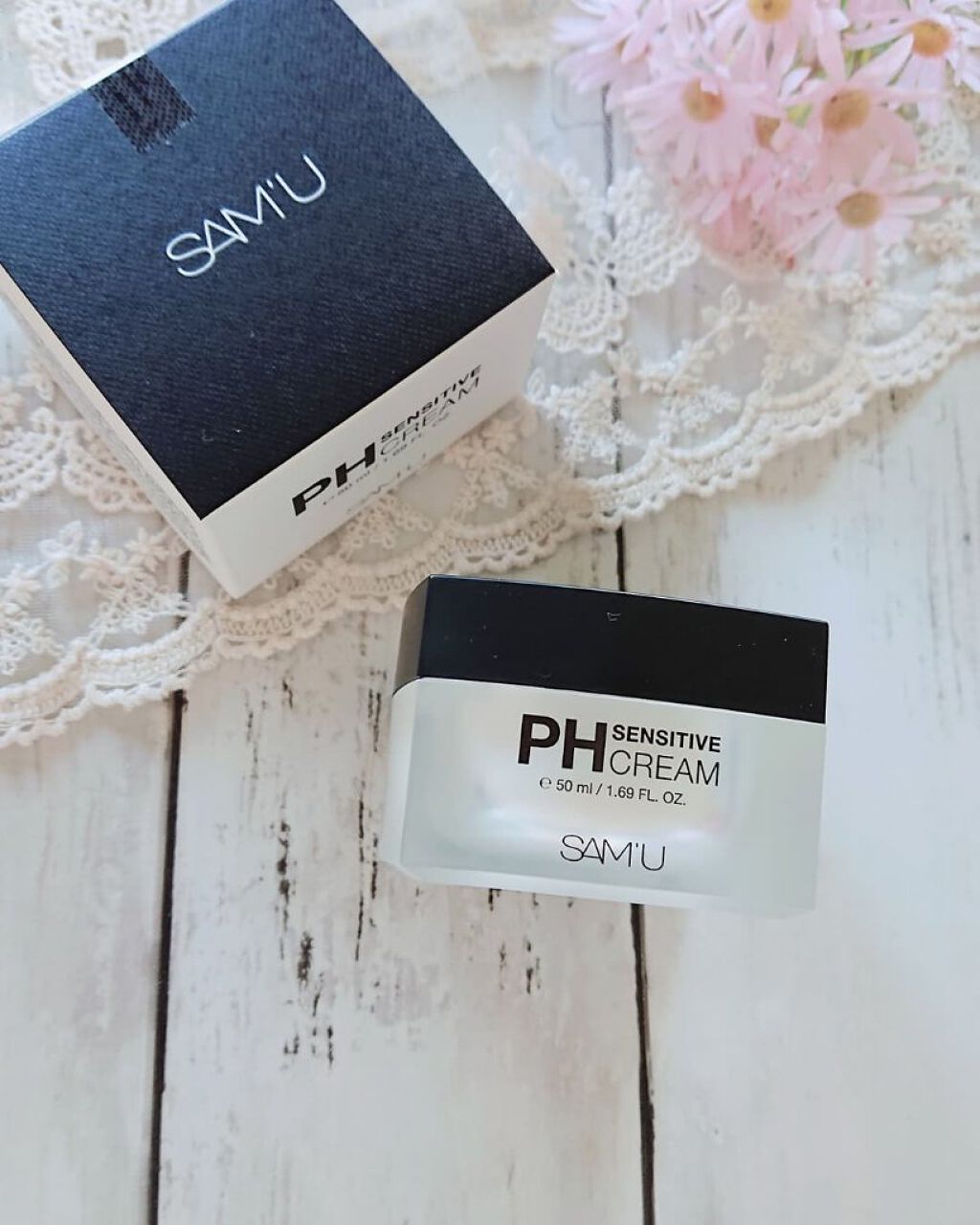 サミュ PHセンシティブクリーム/SAM'U/フェイスクリームを使ったクチコミ（1枚目）