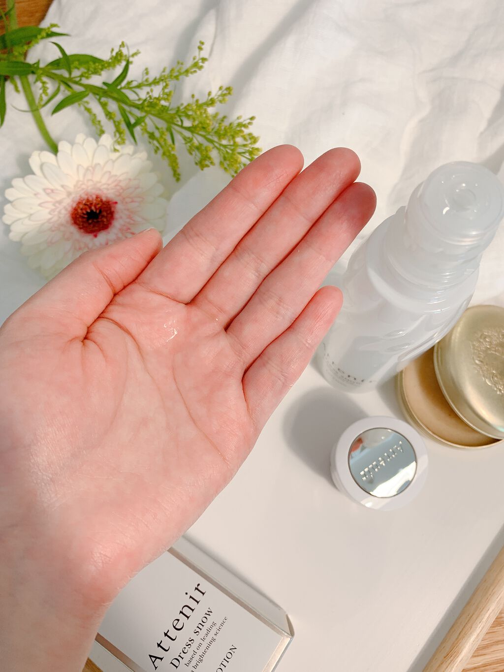 ドレススノー ローション【医薬部外品】 /アテニア/化粧水を使ったクチコミ(3枚目)