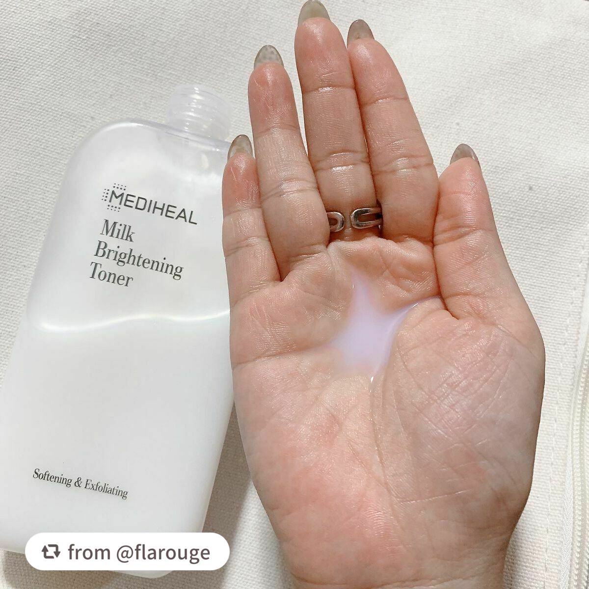 ミルクブライトニングトナー/MEDIHEAL/化粧水を使ったクチコミ(3枚目)
