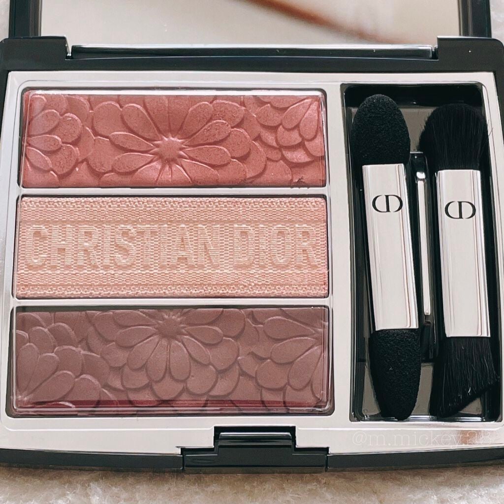 トリオ ブリック パレット<ピュア グロウ>/Dior/アイシャドウパレットを使ったクチコミ(1枚目)