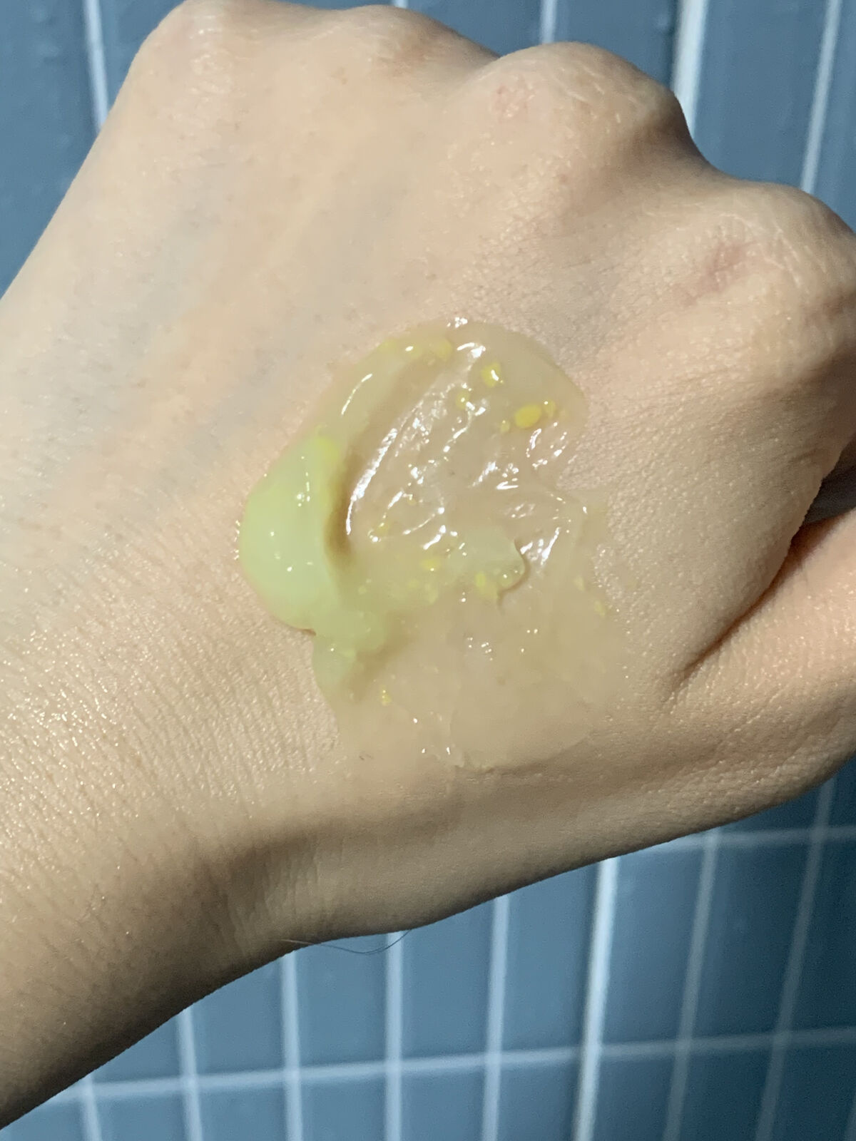 月光ゆず睡眠パック(旧バージョン)/HANYUL(ハンユル)/フェイスクリームを使ったクチコミ（3枚目）