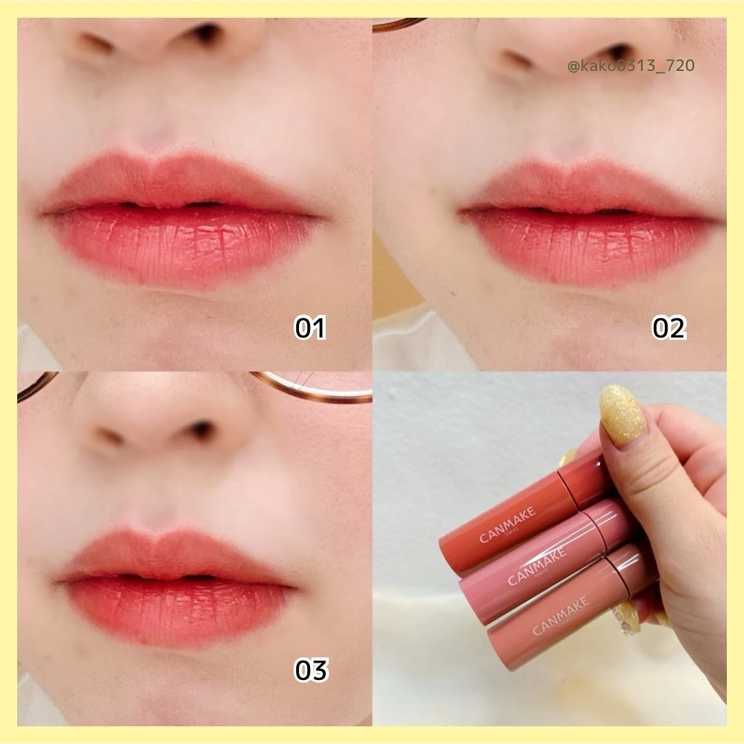 グラスティントシロップ/キャンメイク/リップティントを使ったクチコミ(6枚目)