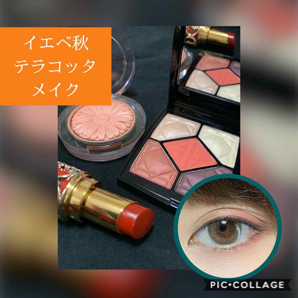 サンク クルール 767 インフレイム/Dior/アイシャドウパレットを使ったクチコミ（1枚目）