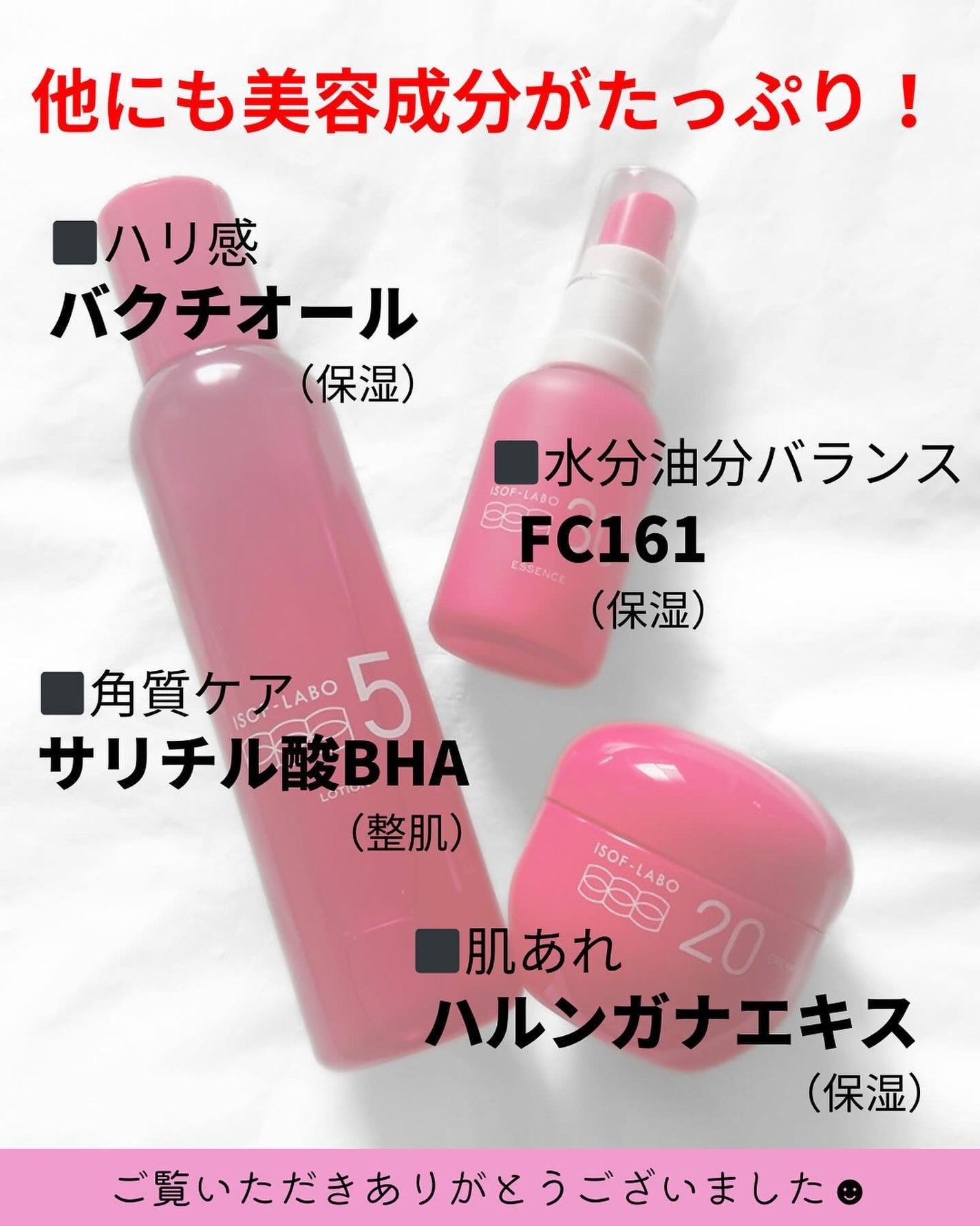 5%化粧水/イソフ LABO/化粧水を使ったクチコミ(6枚目)