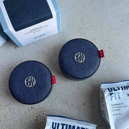 アルティメットフィット トーンアップデニムクッション/OHUI/クッションファンデーションを使ったクチコミ(2枚目)