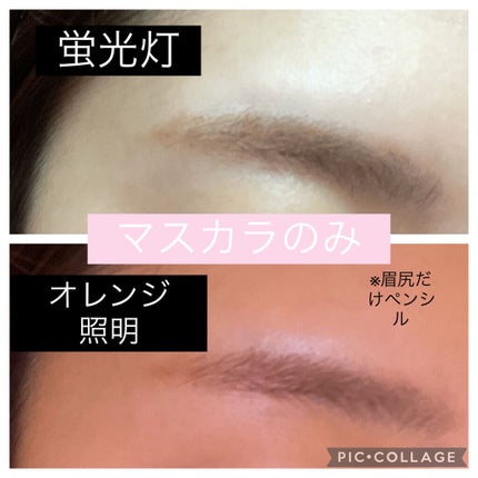 カラーリングアイブロウ/ヘビーローテーション/眉マスカラを使ったクチコミ(4枚目)