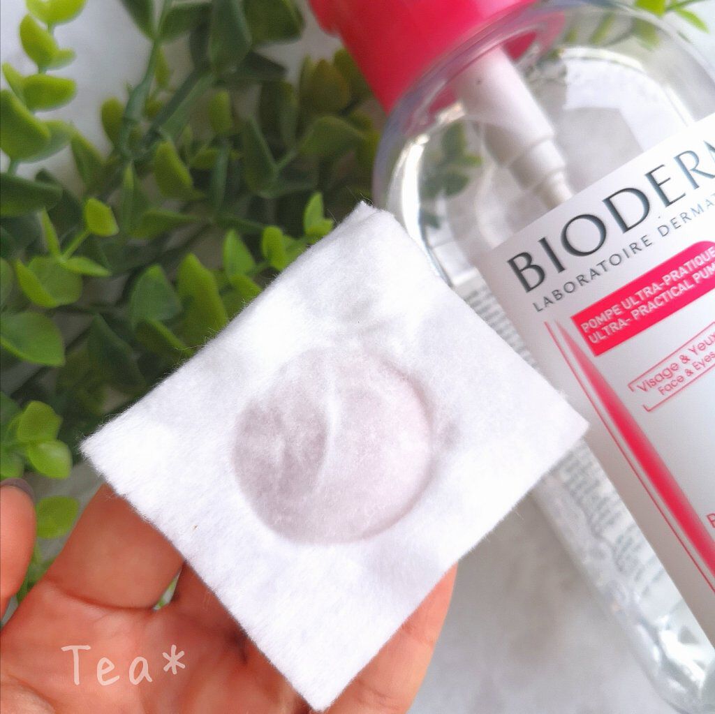 サンシビオ エイチツーオー D/ビオデルマ/クレンジングウォーターを使ったクチコミ(3枚目)