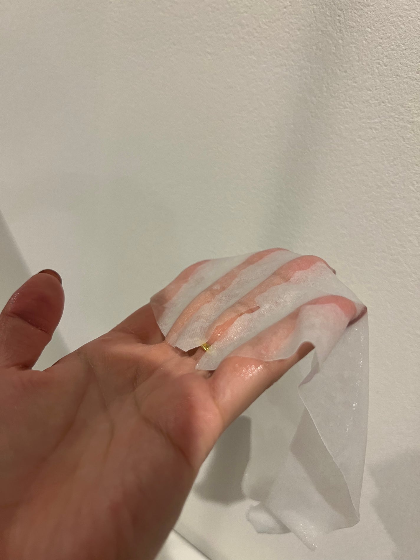 リッチフェイシャルマスク ねむね すやすやの香り/ほんやら堂/シートマスク・パックを使ったクチコミ(4枚目)