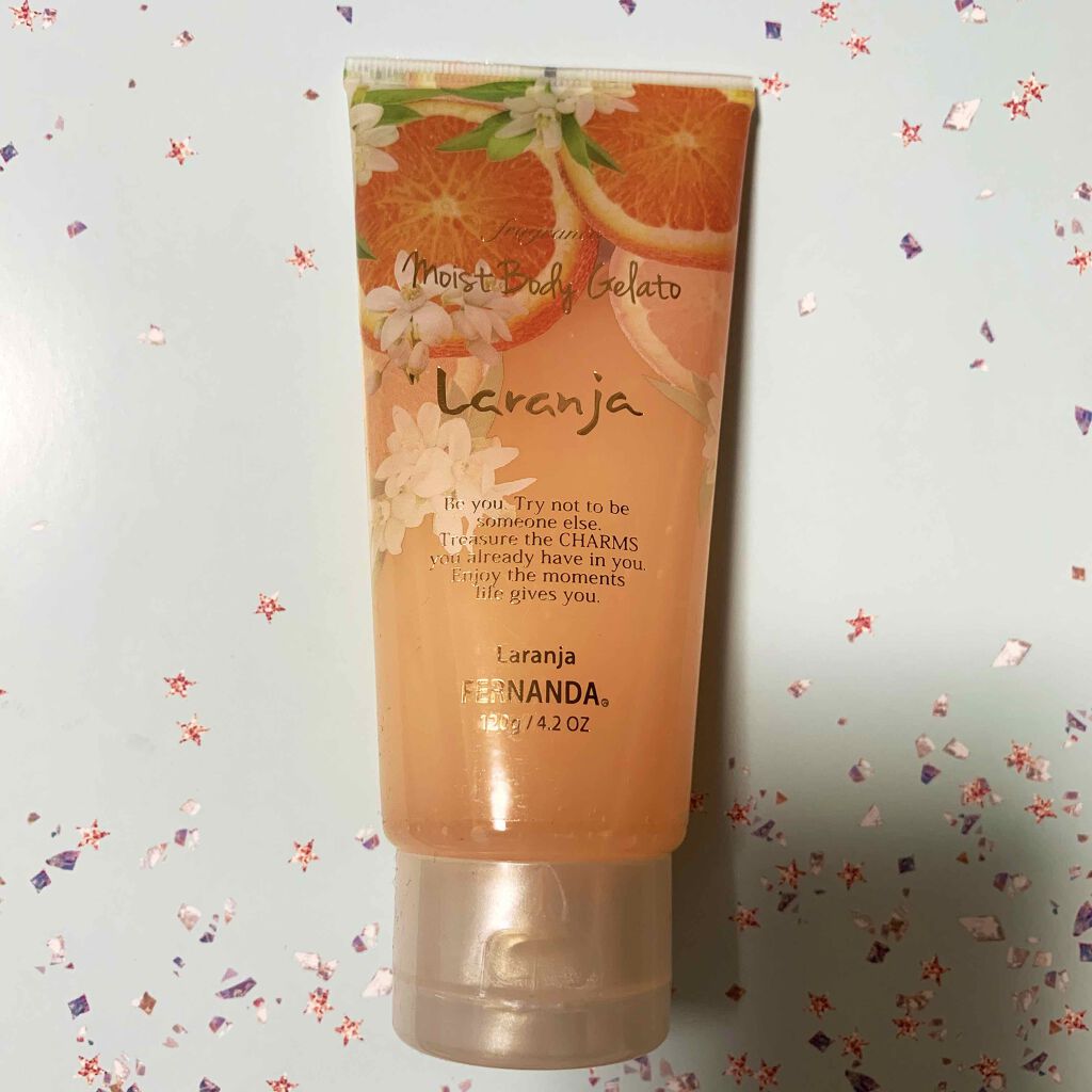 フレグランス モイストボディジェラート ラランジア/フェルナンダ/ボディクリームを使ったクチコミ(1枚目)