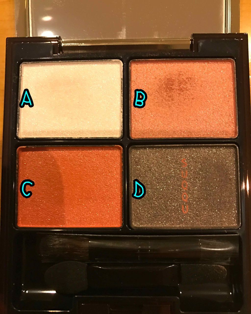 デザイニング カラー アイズ/SUQQU/アイシャドウパレットを使ったクチコミ(1枚目)