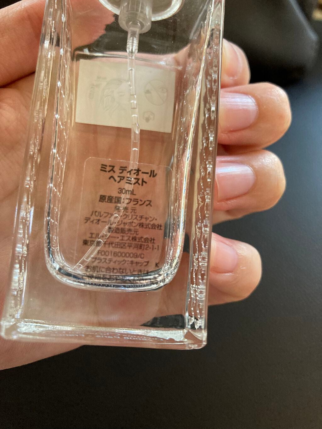 【旧】ミス ディオール ヘア ミスト/Dior/ヘアミストを使ったクチコミ(3枚目)