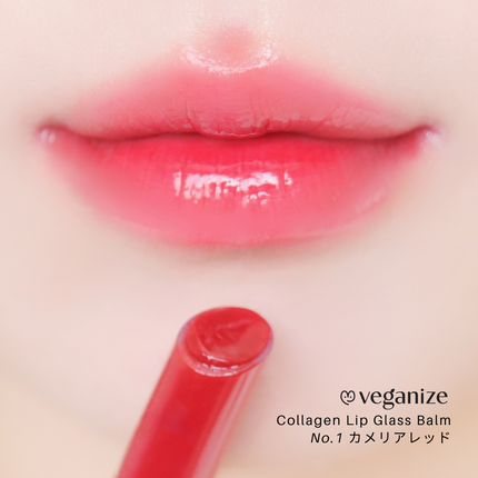 ヴィーガナイズコラーゲンリップガラスバーム/Veganize/リップグロスを使ったクチコミ(1枚目)
