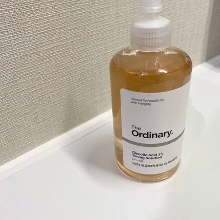 Glycolic Acid 7% Toning  Solution/The Ordinary/ブースター・導入液を使ったクチコミ(1枚目)