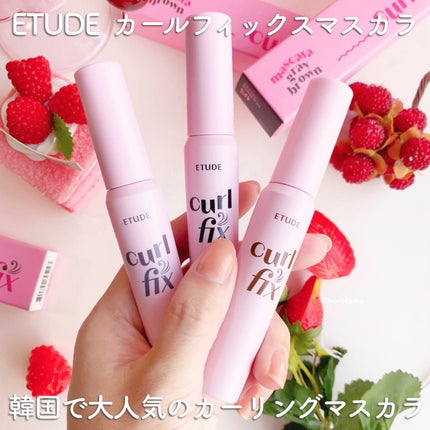 カールフィックスマスカラ/ETUDE/マスカラを使ったクチコミ(2枚目)