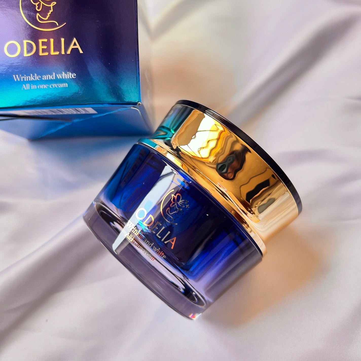 リンクル&ホワイト オールインワンクリーム/ODELIA/オールインワン化粧品を使ったクチコミ(3枚目)