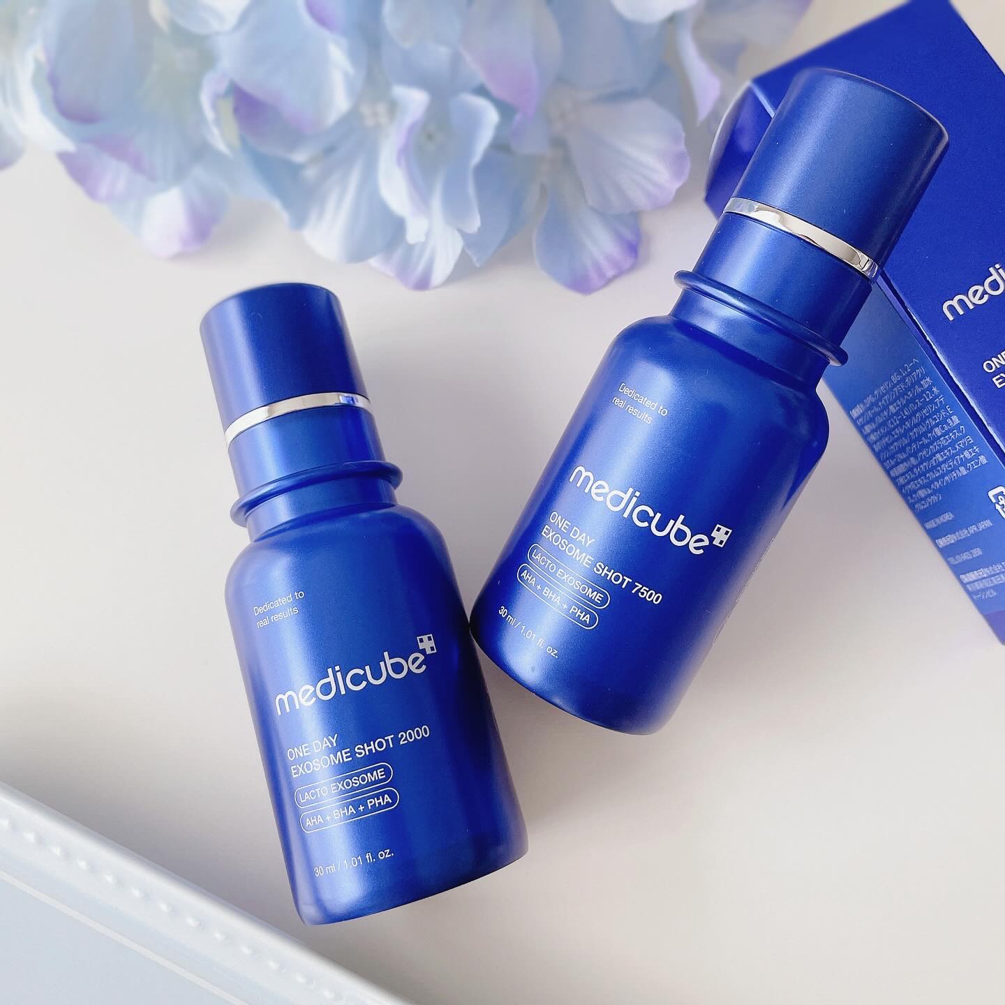 ゼロ1DAYエクソソームショット7500/MEDICUBE/美容液を使ったクチコミ（1枚目）