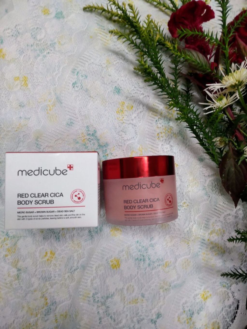 レッドシカボディスクラブ/MEDICUBE/ボディスクラブを使ったクチコミ(2枚目)