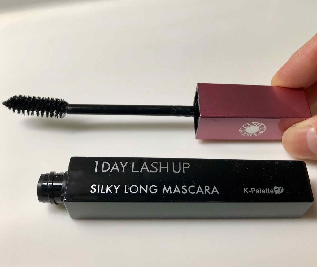 1DAY LASH UP シルキーロングマスカラa/K-パレット/マスカラを使ったクチコミ(1枚目)