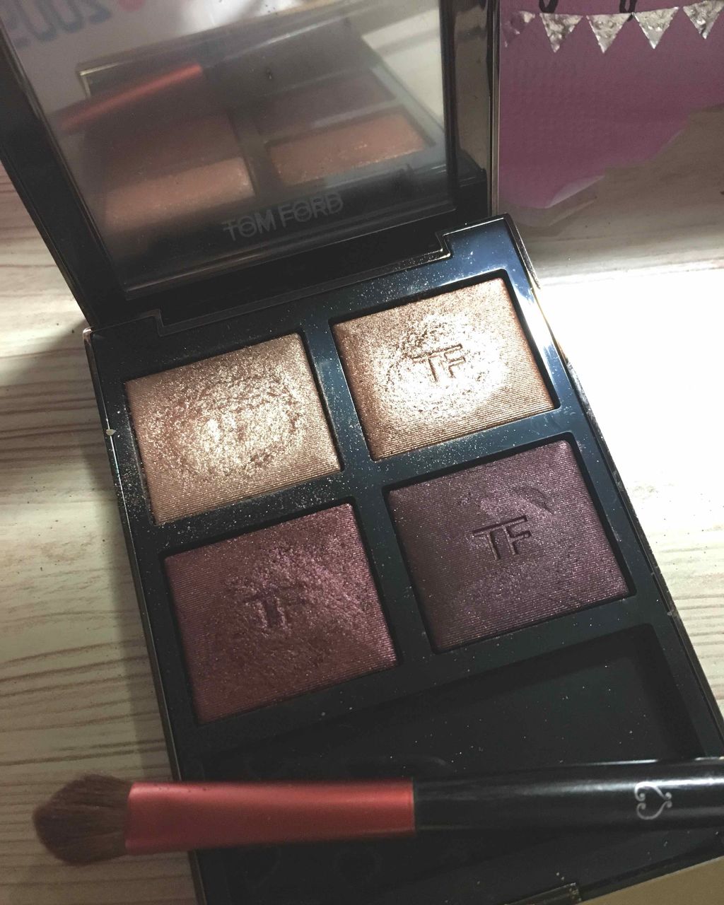アイ カラー クォード/TOM FORD BEAUTY/アイシャドウパレットを使ったクチコミ（1枚目）