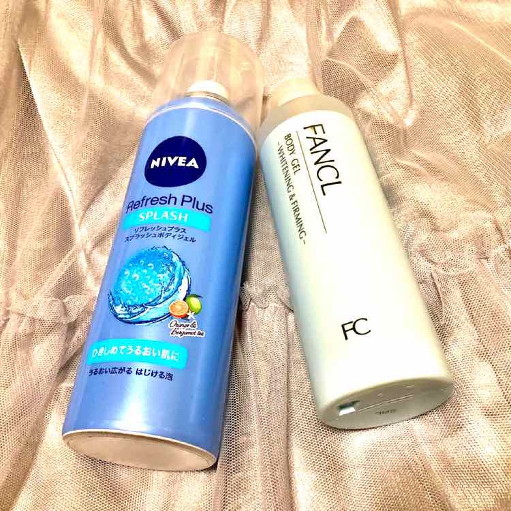 ニベア リフレッシュプラス スプラッシュボディジェル/ニベア/ボディローションを使ったクチコミ(1枚目)