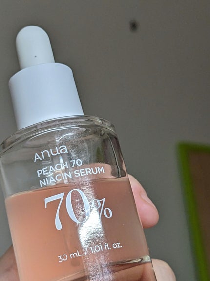 桃70%ナイアシンセラム/Anua/美容液を使ったクチコミ(1枚目)